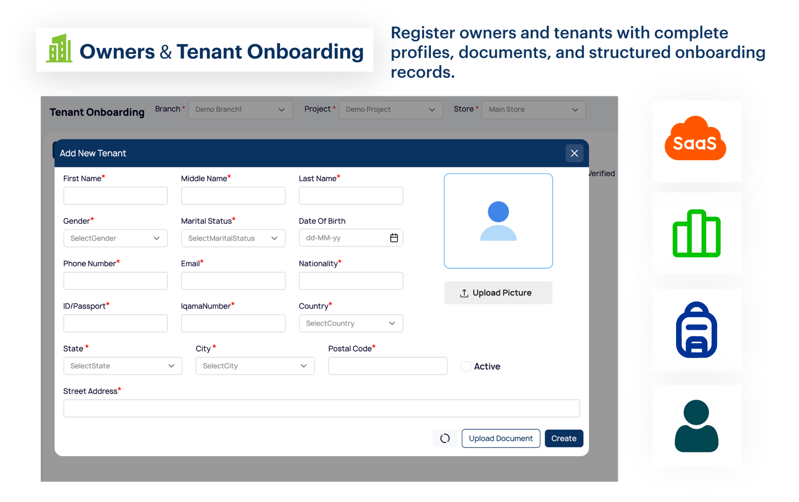 Owners & Tenant Onboarding