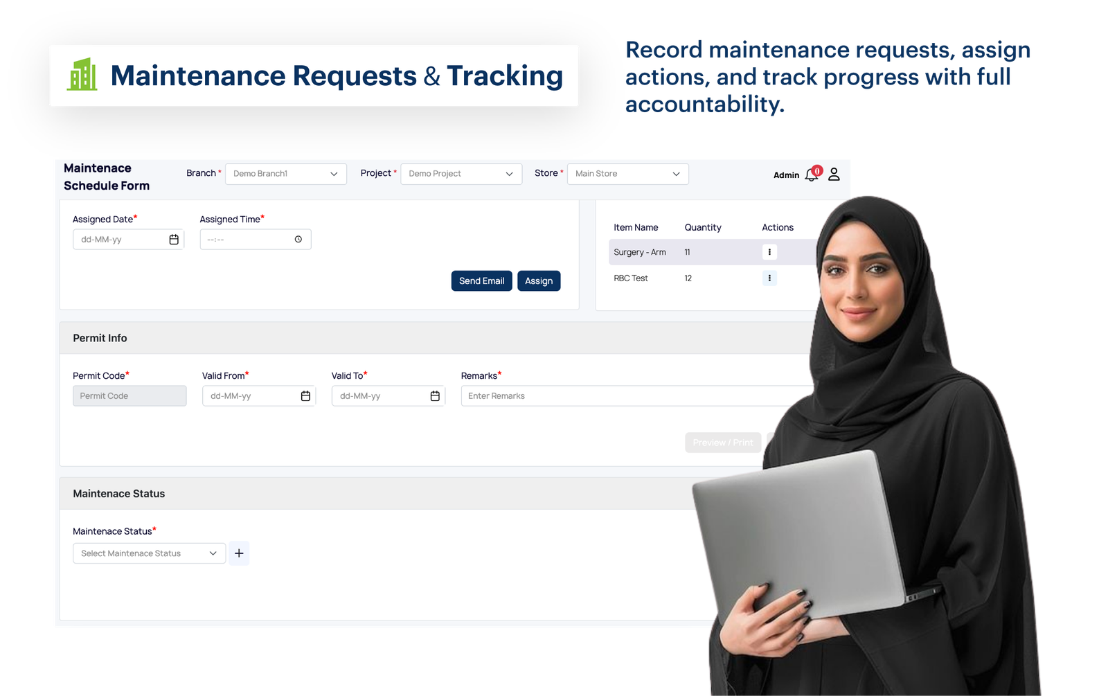 Maintenance Requests & Tracking