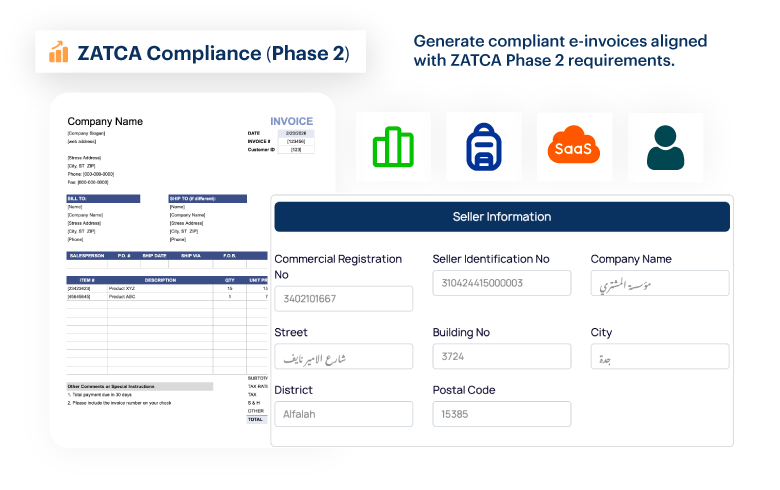 ZATCA Compliance (Phase 2)